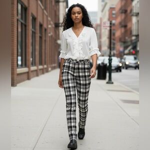 White House Black Market Plaid Pants